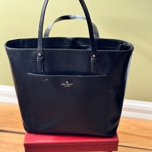 Kate Spade Grand Street Sadie Black Tote Bag